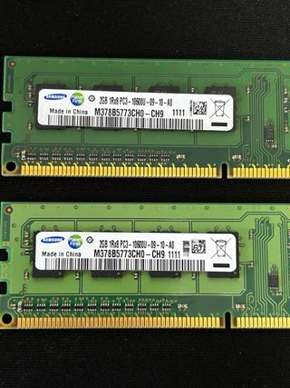 8GB RAM DDR3 1600MHz Samsung