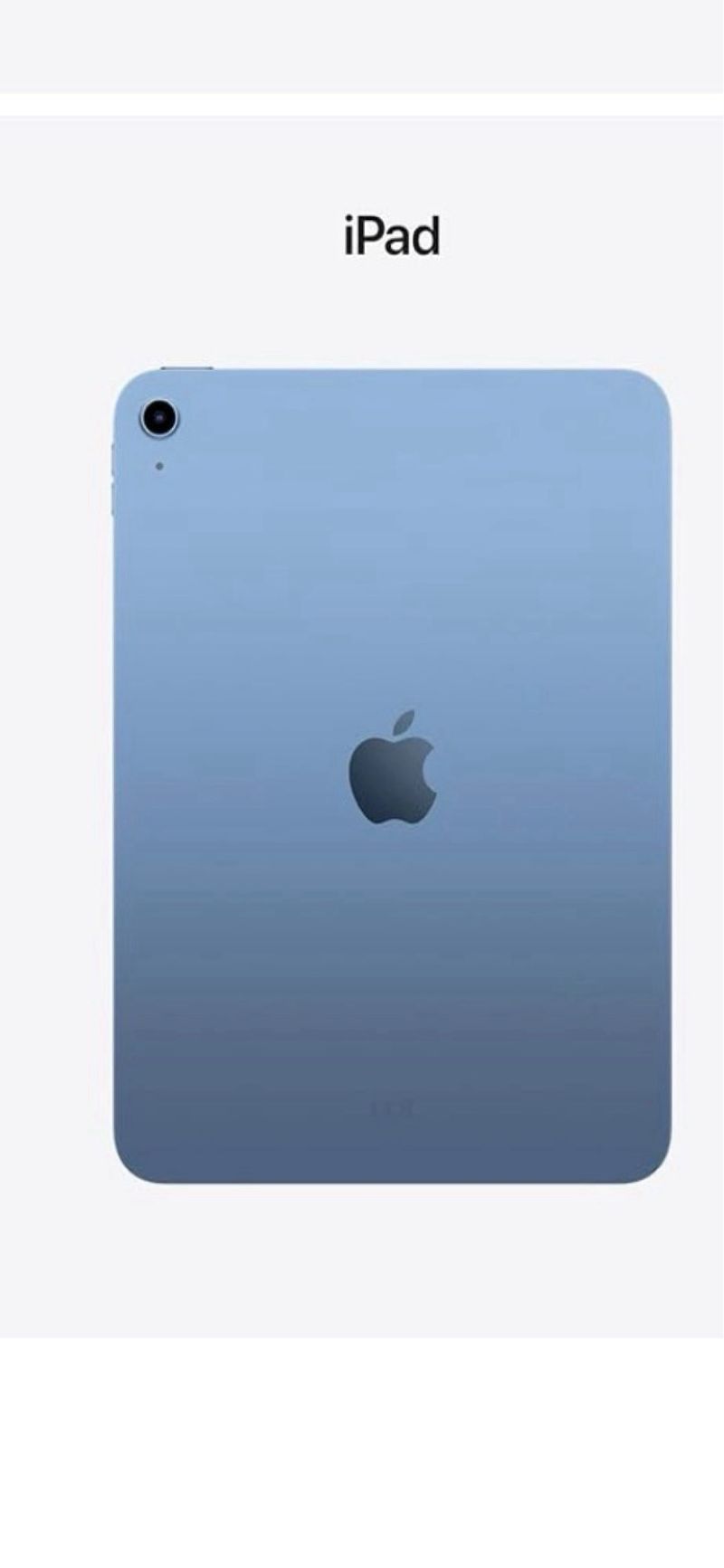 iPad 11 Azul chip A16. 128gb afbeelding 5