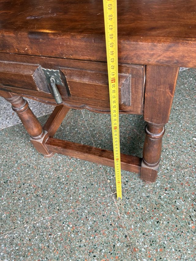 2 Mesitas de Noche Rústicas Madera