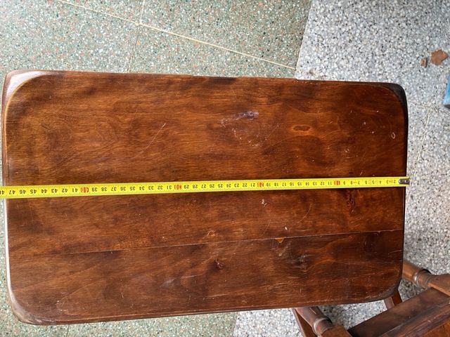 2 Mesitas de Noche Rústicas Madera