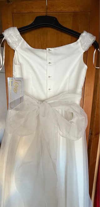Vestido de Comunión Blanco Nuevo