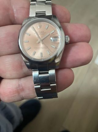 Rolex Oyster Perpetual Reloj Rosa