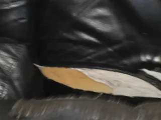 Sofá esquinero negro 3 metros