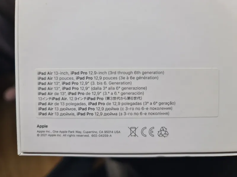 Magic Keyboard Apple Space Gray afbeelding 3