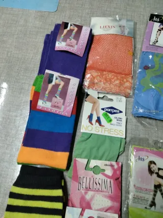 Calzini e gambaletti donna lycra taglia unica