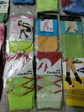 Calzini e gambaletti donna lycra taglia unica