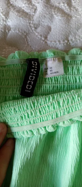 Camisa Crop Hombros Descubiertos