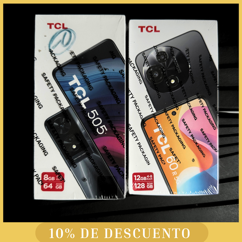 TCL 60R 5G 128GB + TCL 505 64GB