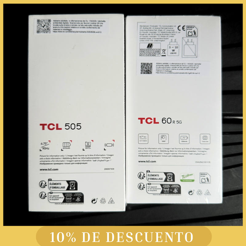TCL 60R 5G 128GB + TCL 505 64GB afbeelding 2