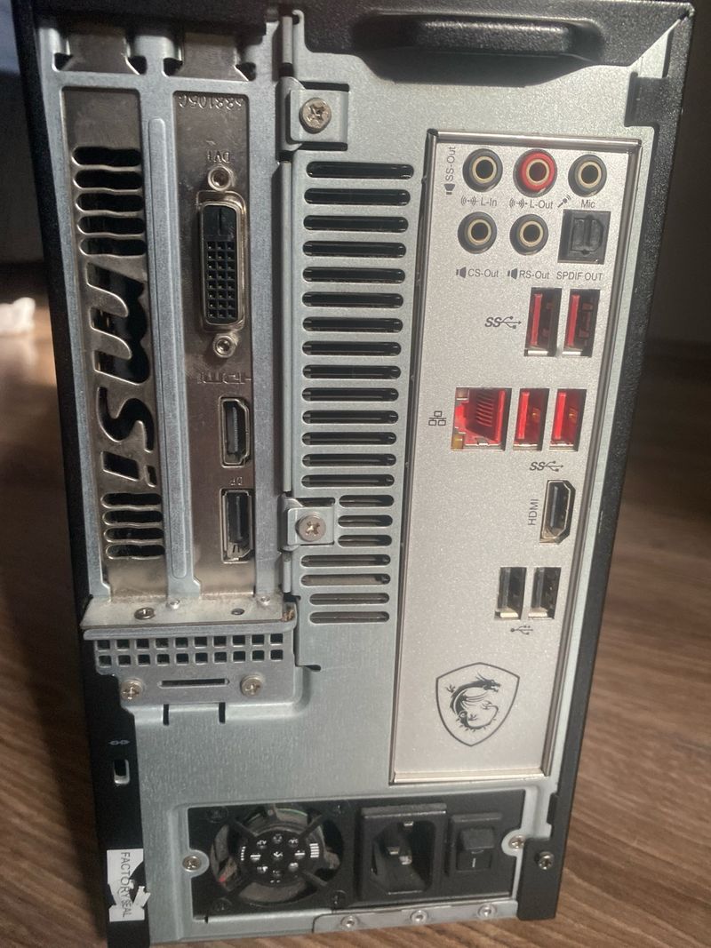 PC de juego MSI Infinite S fijo afbeelding 3