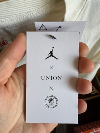 Camiseta Jordan x Union x Fragment M