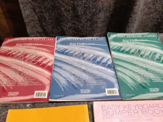 Lote 5 libros piano estudio de piano en  ingles