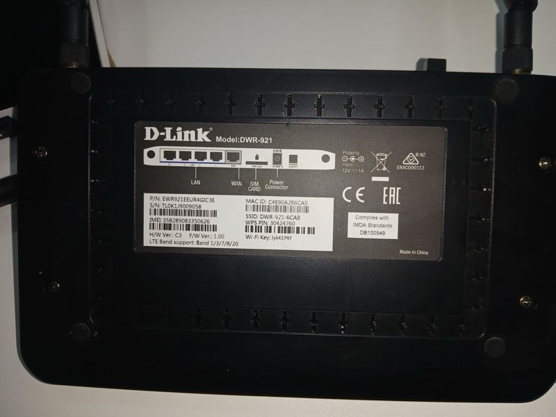 Router D-Link Negro afbeelding 3