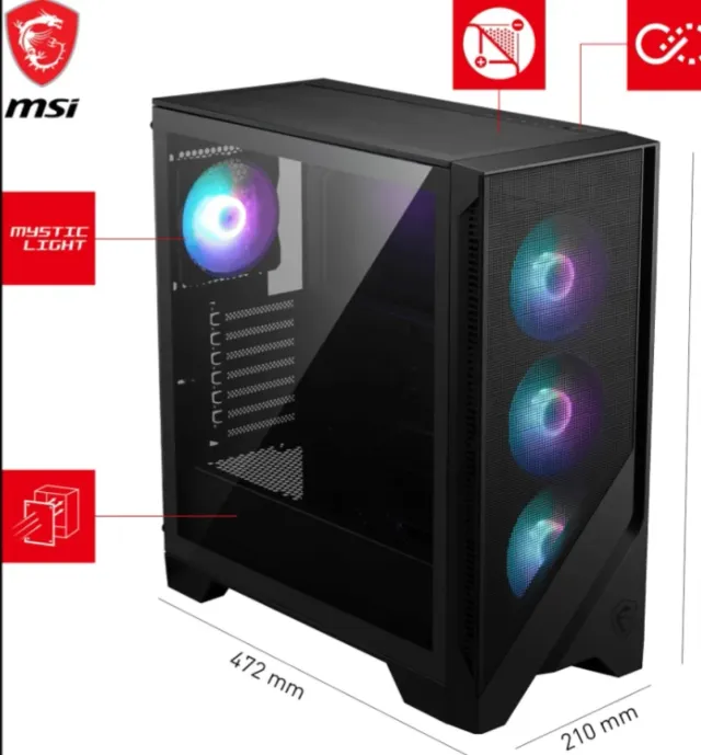 PC Gaming MSI con RTX 4070 Ti 16GB