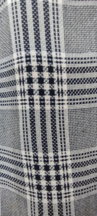 Falda cuadros gris entretiempo