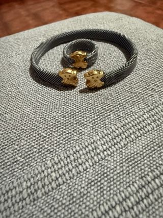 Pulsera y Anillo Tous Acero y Oro 18k
