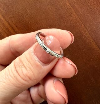 Anillo Oro 14K Diamantes Estrellas