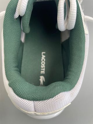 Zapatillas Lacoste Blancas y Verdes