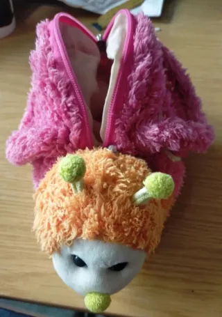 Bolsito infantil peluche caracol