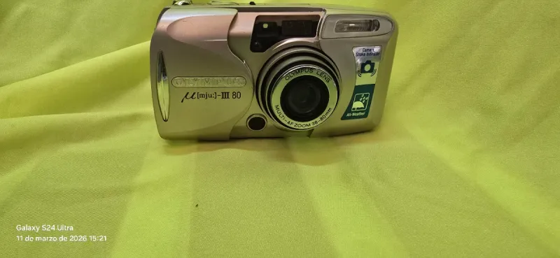 Olympus mju III Zoom 80 Cámara Compacta Beige