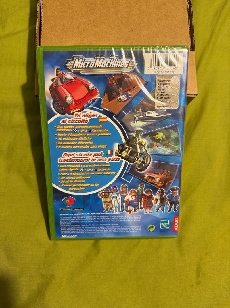 Micro Machines Xbox Precintado afbeelding 2