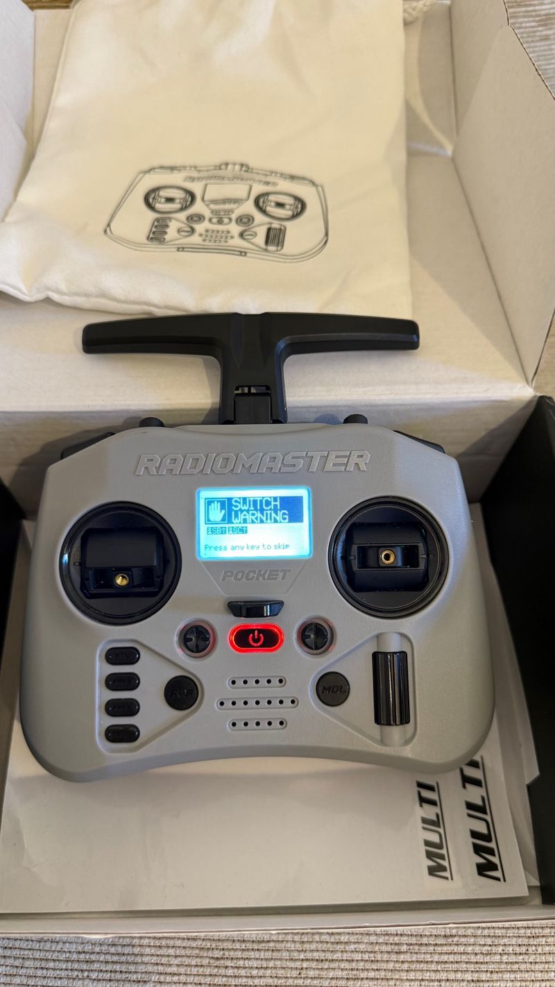 Radio Master Pocket Gris ELRS