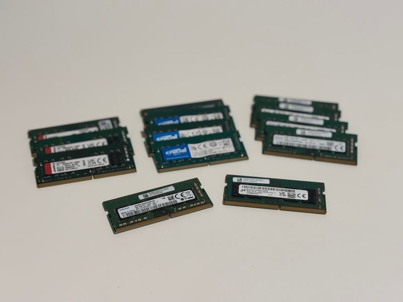 Lote Memorias RAM SO DIMM 8GB DDR4