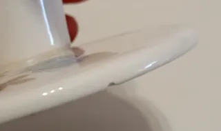 Candelabro Wedgwood Ice Rose Porcelana