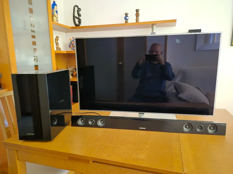 Smart TV Samsung 40 Negro afbeelding 2