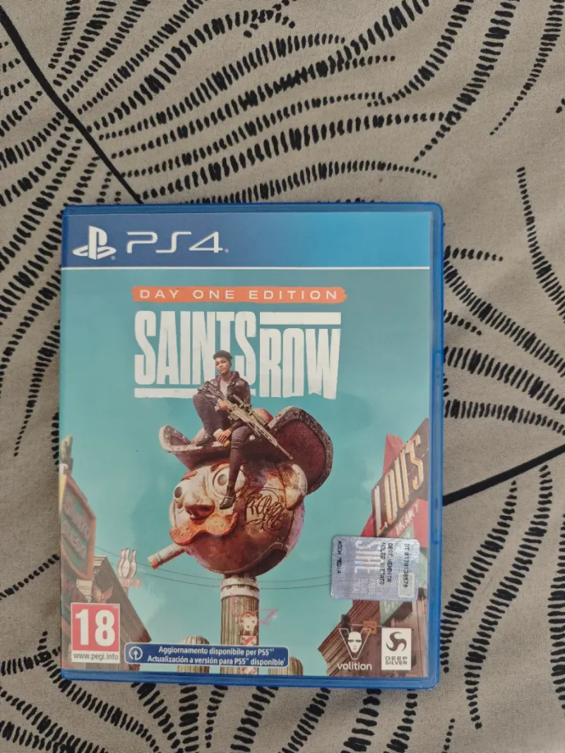 Saints row. Day one edition. Ps4