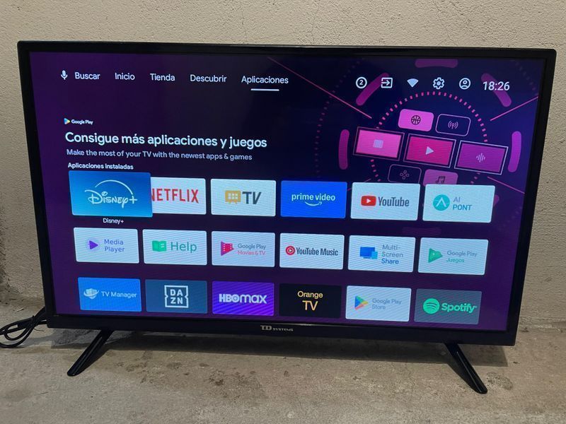 Smart TV 32" Android TV Control Por Voz afbeelding 8
