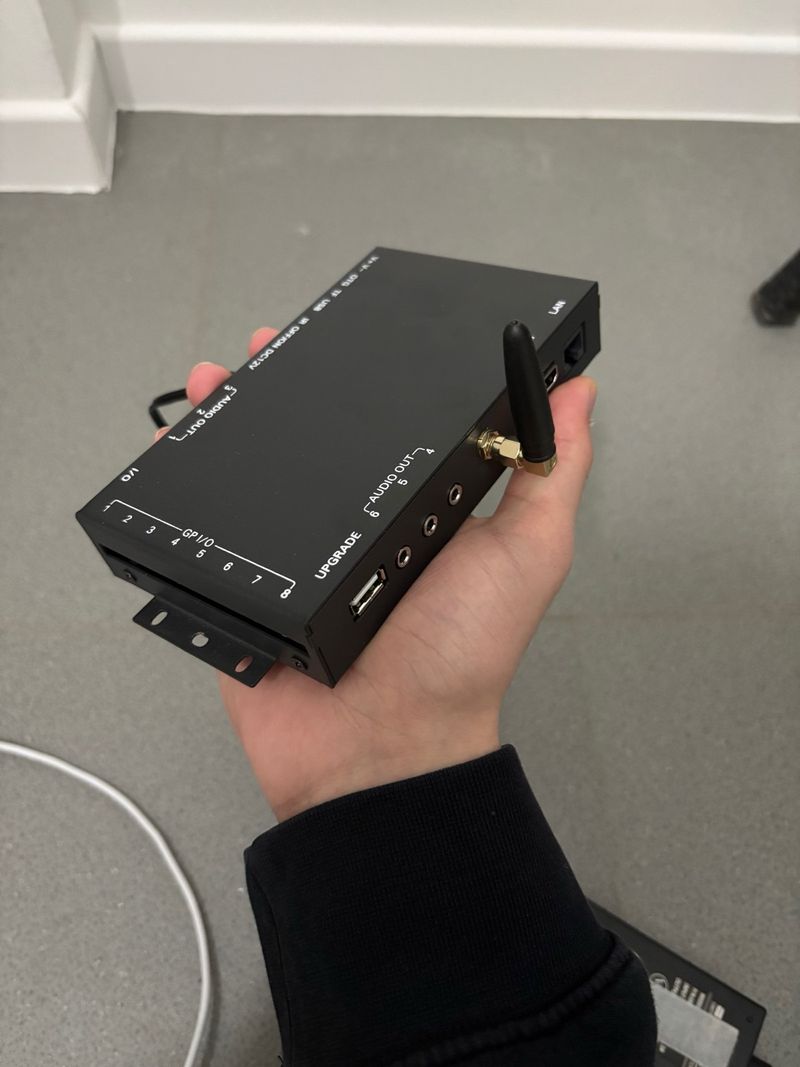 Reproductor de señalización digital HD 460B HDMI LAN WiFi