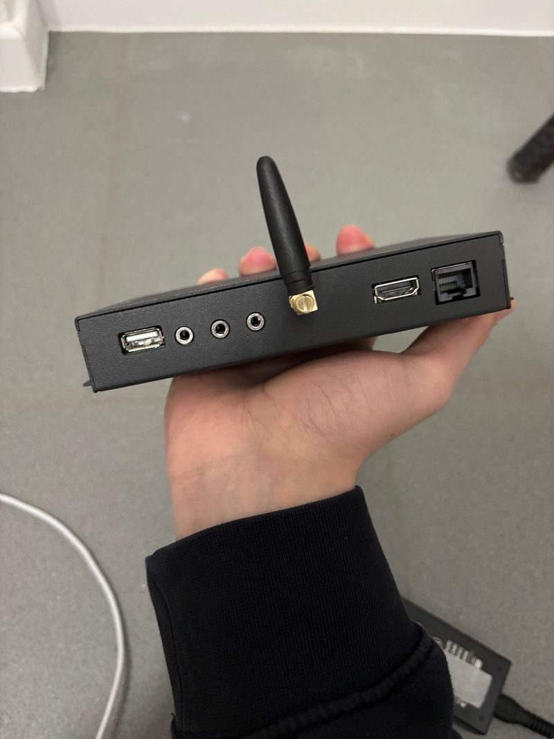 Reproductor de señalización digital HD 460B HDMI LAN WiFi afbeelding 2