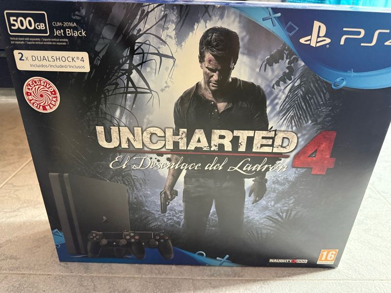 PS4 Slim 500GB Uncharted 4 Edición Limitada