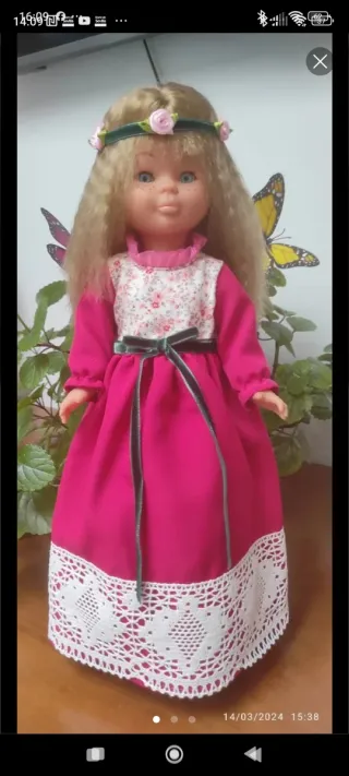 Nancy  Vestido ibicenca Rosa