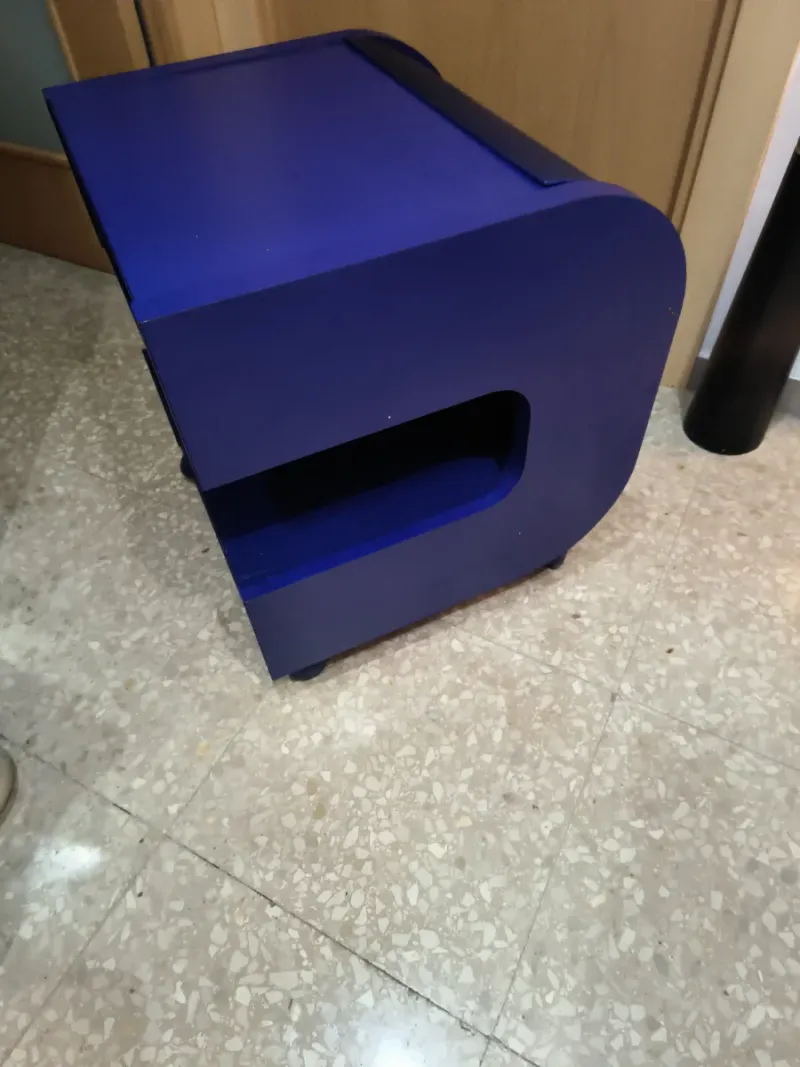 Mesa auxiliar azul afbeelding 3