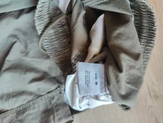 Pantalón cargo verde mujer