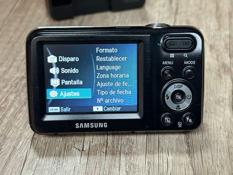 Cámara Digital Samsung ES80 Roja afbeelding 7