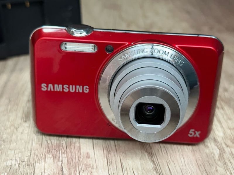 Cámara Digital Samsung ES80 Roja afbeelding 3