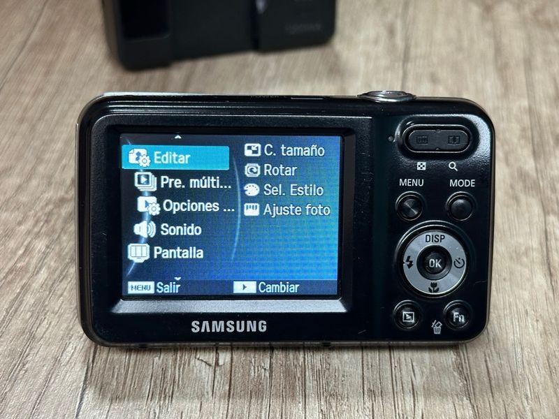 Cámara Digital Samsung ES80 Roja afbeelding 8