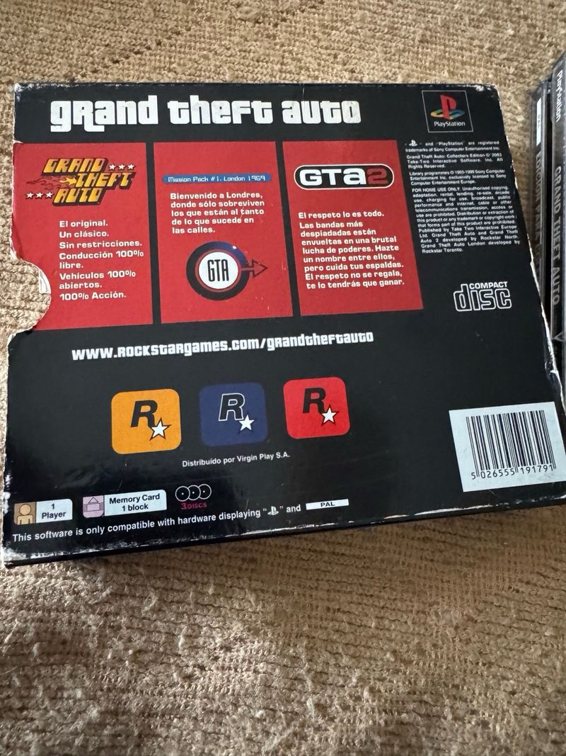 Grand Theft Auto Coleccionista PS1 afbeelding 3