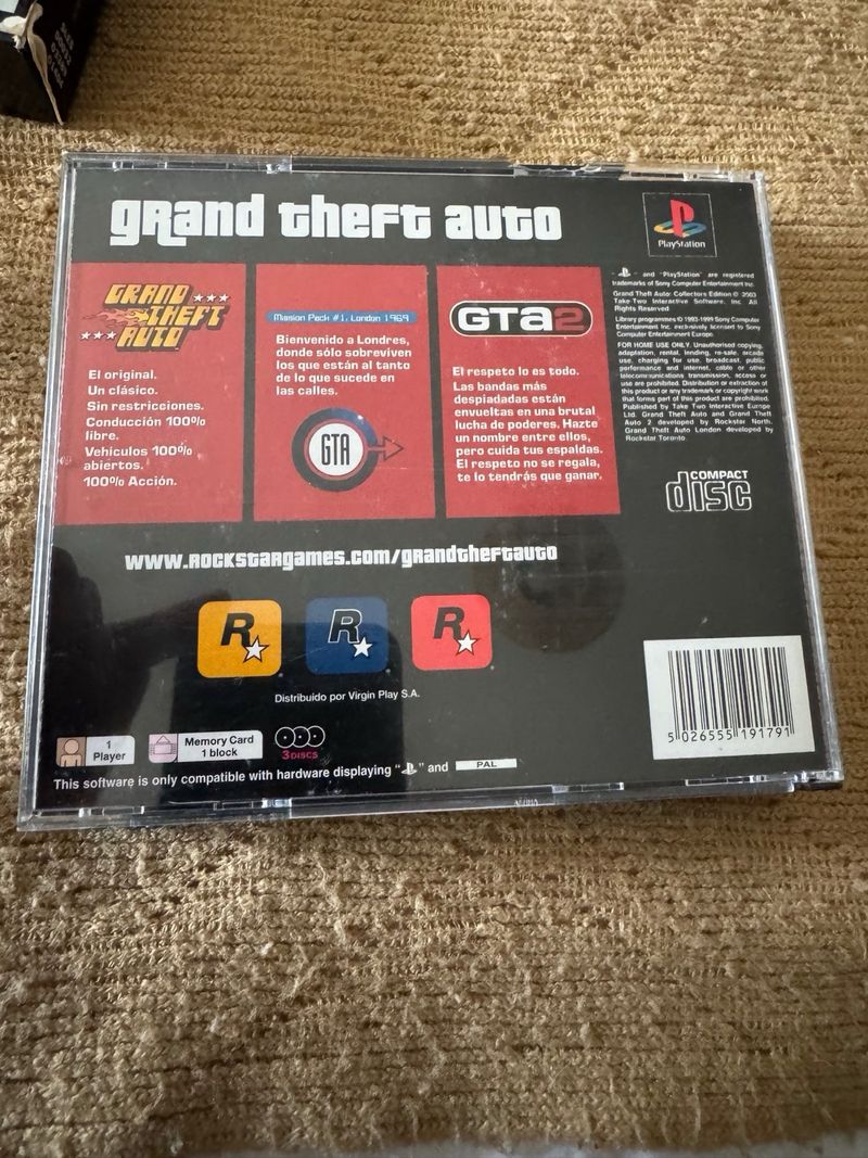 Grand Theft Auto Coleccionista PS1 afbeelding 6