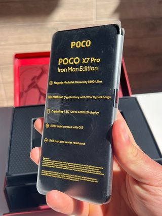 Edición especial | Poco X7 Pro Iron Man 512GB 12GB