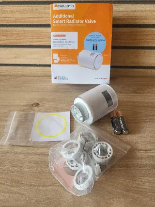Válvula Radiador Inteligente Netatmo termostática