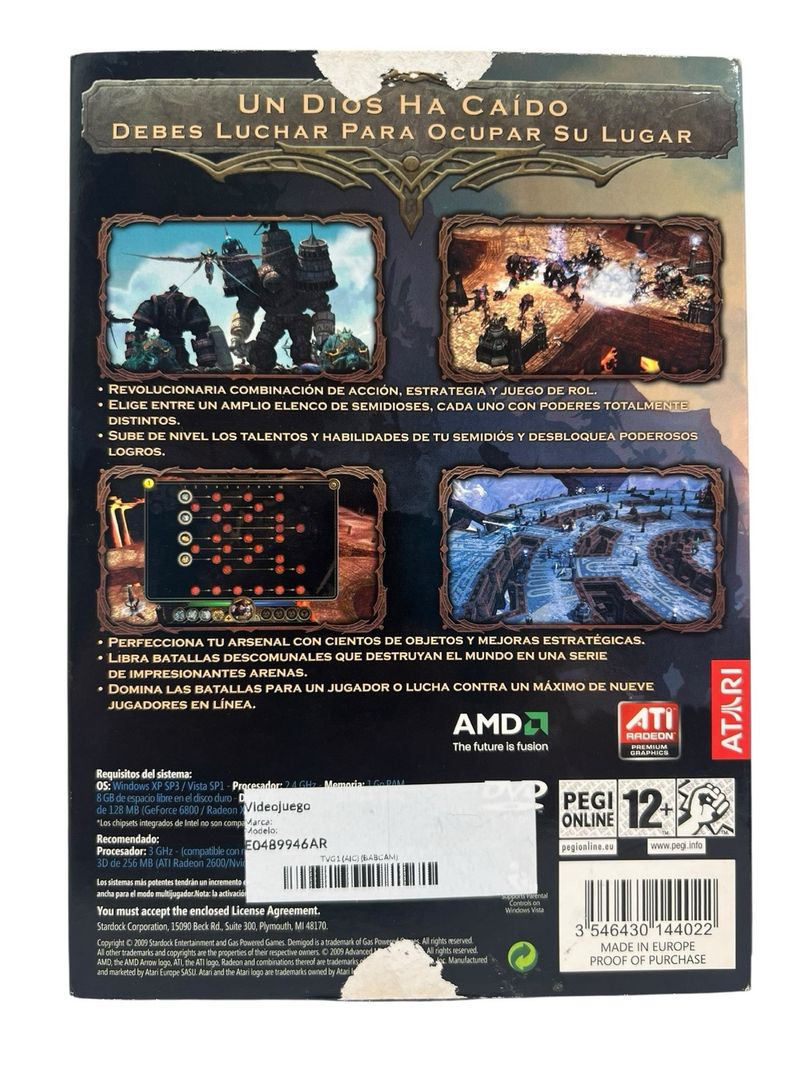 Videojuego PC Demigod afbeelding 2