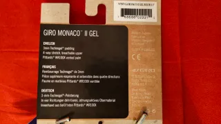 Guantes Ciclismo Giro Monaco II Gel Talla S