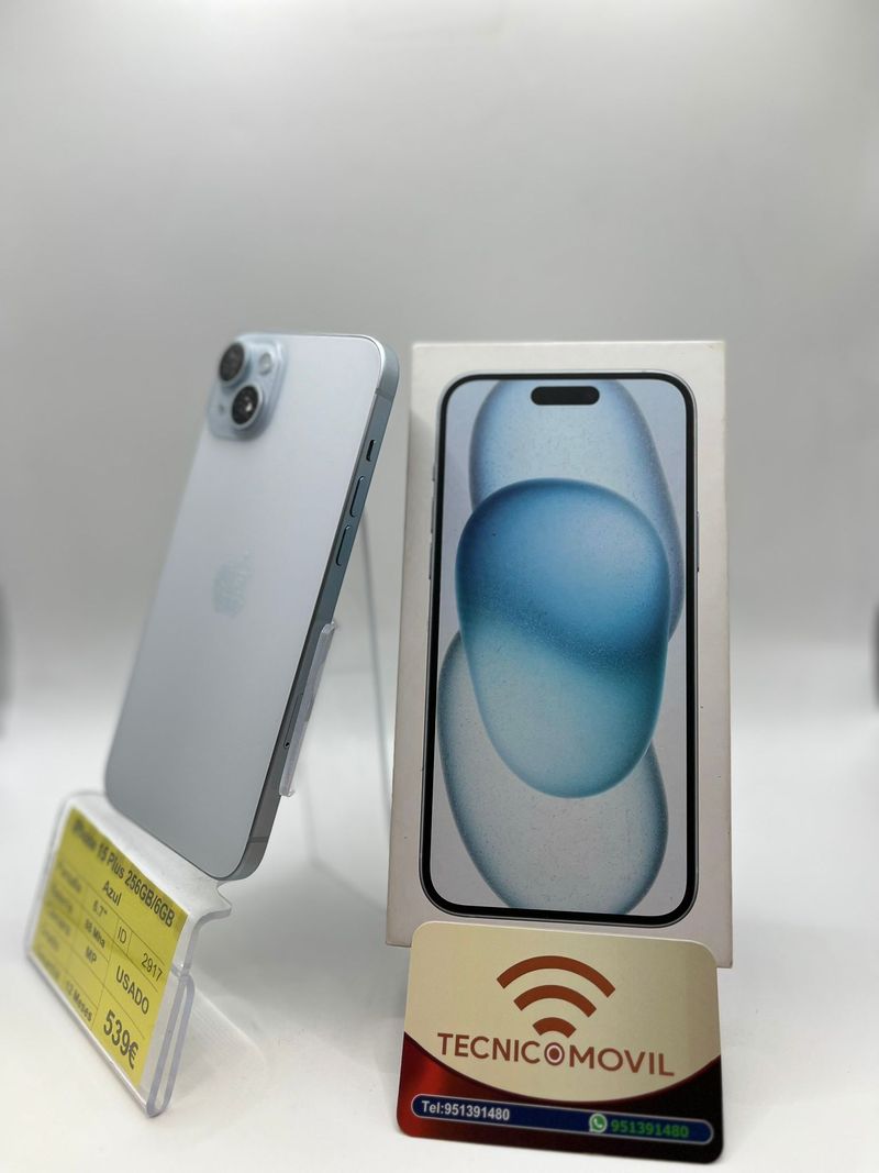 iPhone 15 Plus 256GB Azul Usado afbeelding 2