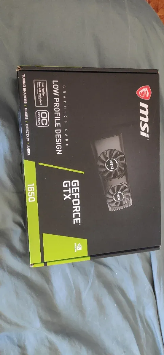 MSI GTX 1650 Low Profile OC Edition