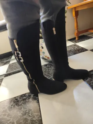 Botas Xti Negras Talla 39