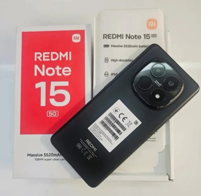 Xiaomi Redmi Note 15 Negro. Sólo entrega en mano. afbeelding 2